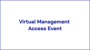 PROSION Blog Cover - Virtual Management Access Event